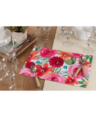 Santa Monica Floral Placemat Set of 4
