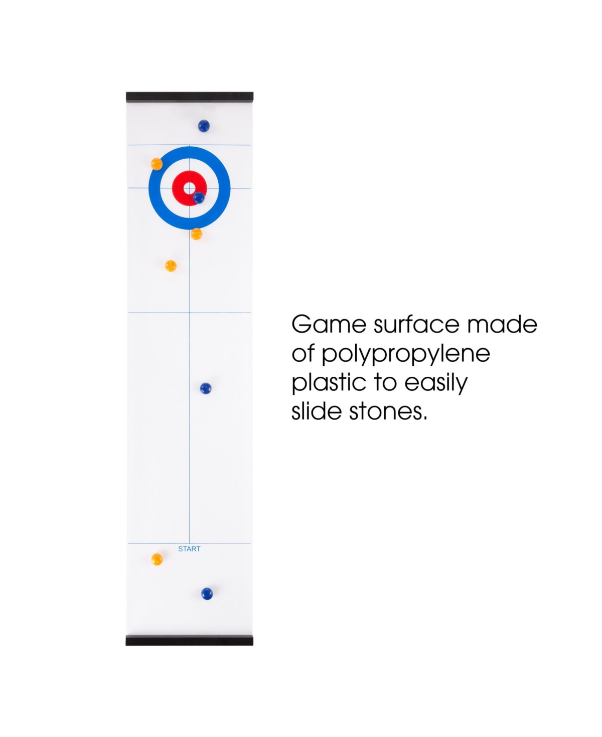 Shop Trademark Global Hey Play Tabletop Curling Game In Multi