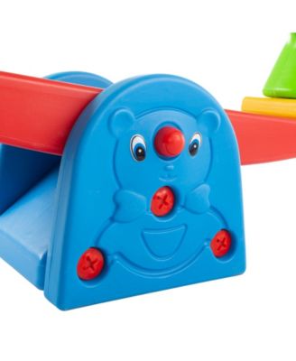 Hey Play Seesaw - Teeter Totter Backyard or Playroom Equipment 