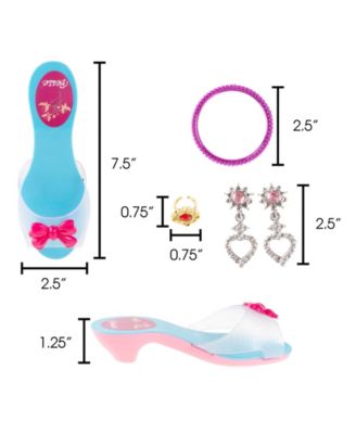 Hey Play Princess Dress Up Set - Pretend Play Costume Accessories For Tea Parties, Halloween And Birthdays