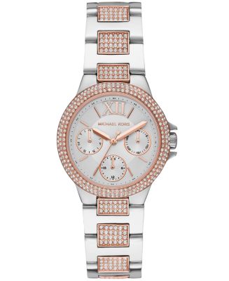Michael Kors Camille Multifunction Two-Tone Stainless Steel Watch