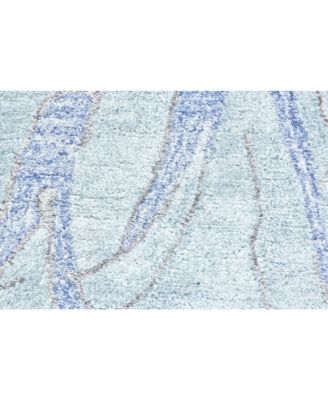 CLOSEOUT! Cosmo R8624 Robins Egg 5' x 8' Area Rug