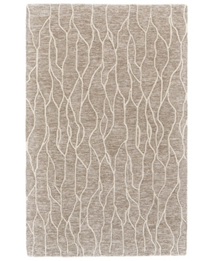Simply Woven Enzo R8734 Ivory 2' X 3' Area Rug