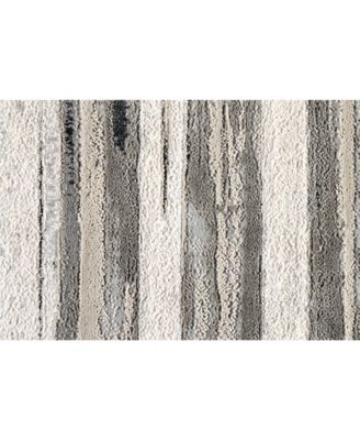 Micah R3049 Silver 5' x 8' Area Rug