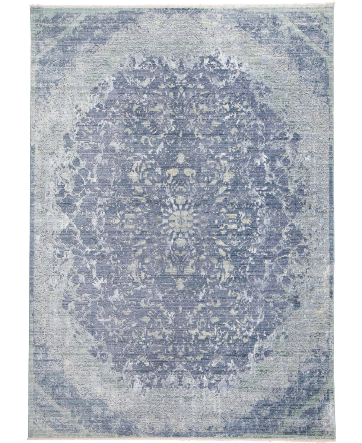 Feizy Virginia R3572 Blue 5' x 8' Area Rug - Blue
