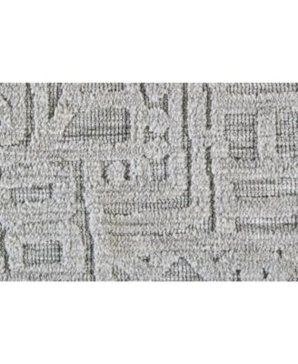 Colton R8793 Gray 3'6" x 5'6" Area Rug