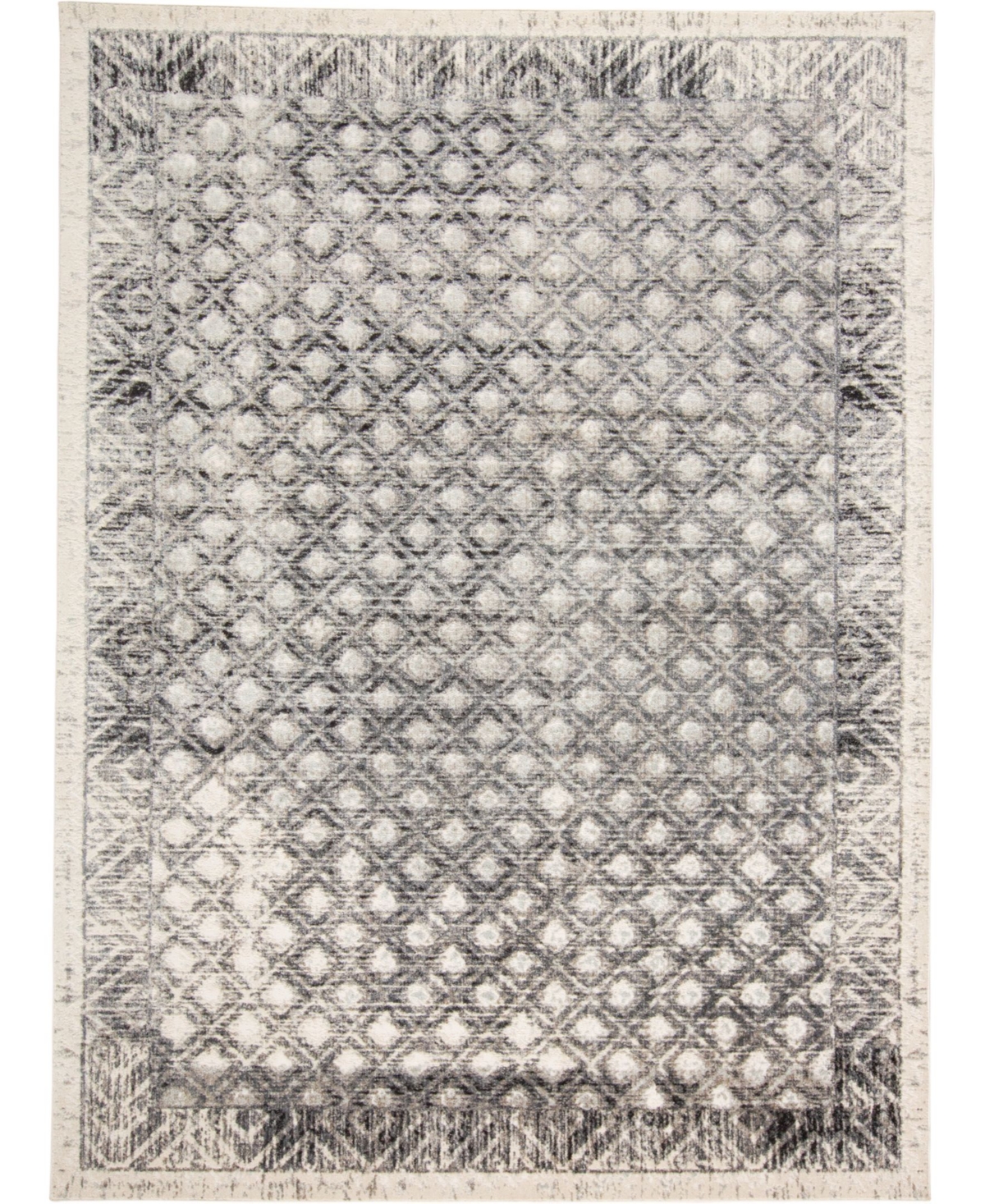 Feizy Kori R3875 Gray 5'3in x 7'6in Area Rug - Gray