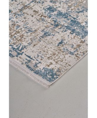 Cadiz R3891 Blue 6'6" x 9'6" Area Rug