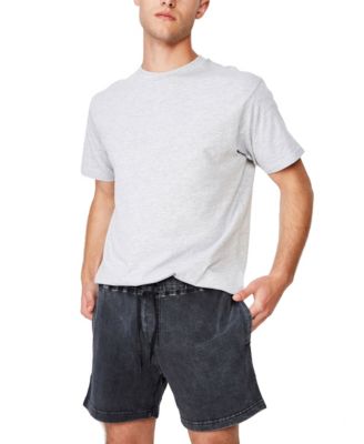 cotton jogger shorts