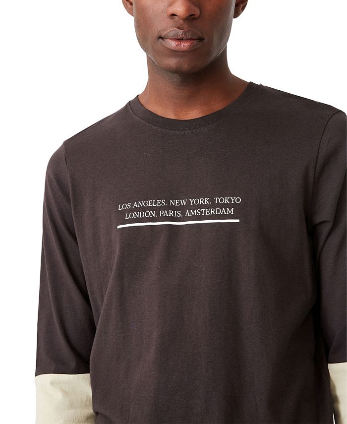 COTTON ON Long Sleeve Curved Hem TShirt Macy's