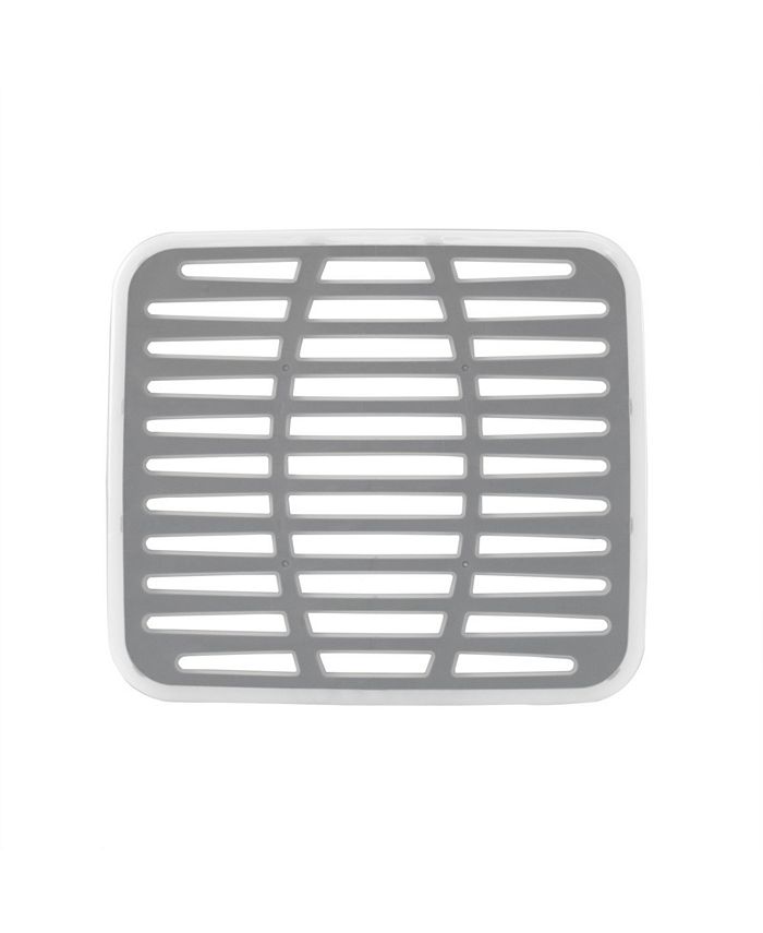 Spectrum Wright Small Chrome Kitchen Sink Mat A92370 - The Home Depot