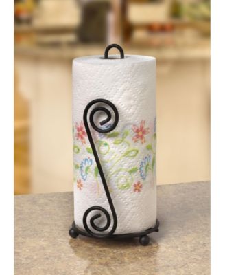 Spectrum Scroll Paper Towel Holder