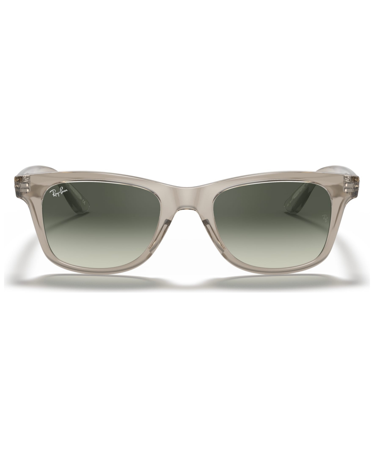 Shop Ray Ban Sunglasses, Rb4640 In Transparent Grey,grey Gradient