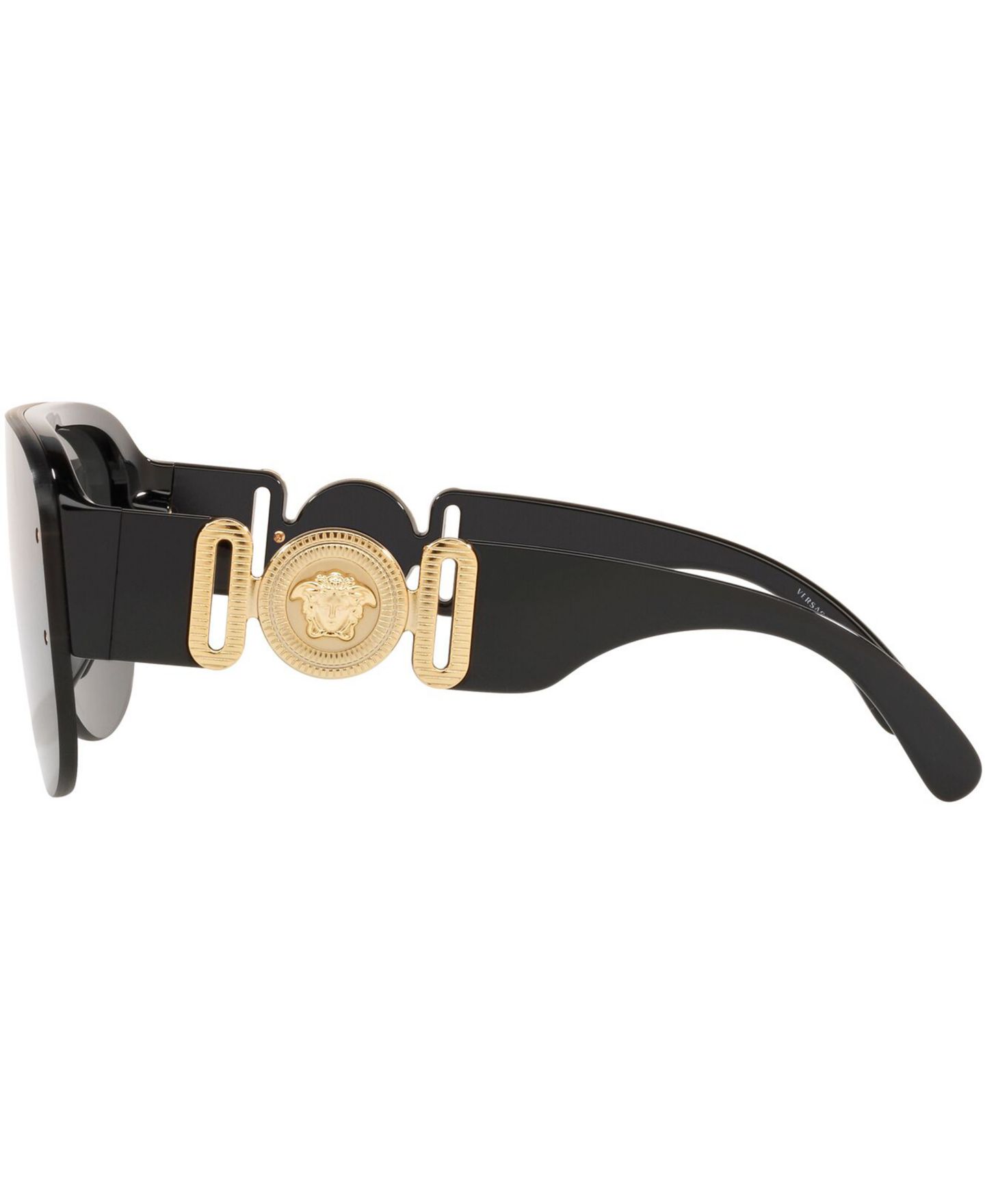 Женские солнцезащитные очки Versace Sunglasses, VE4391, цвет: Чёрный / Серый — фото 6