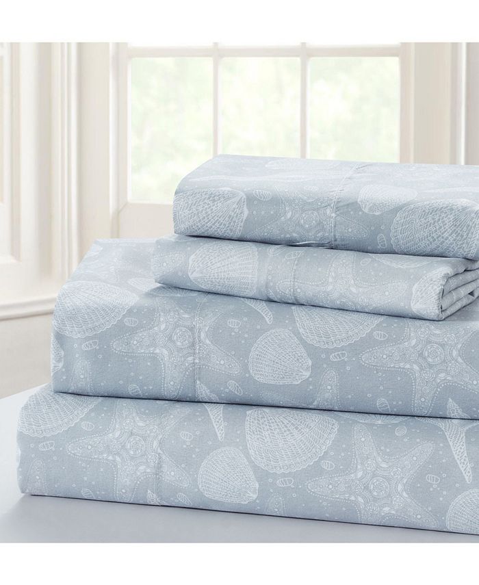 Seaside Resort 3 Pc. Sheet Set, Twin Macy's