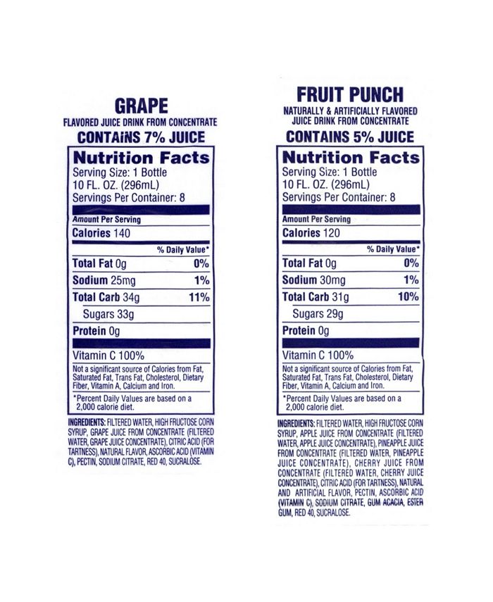 Welch's Juice Variety Pack, 10 oz, 24 Count Macy's