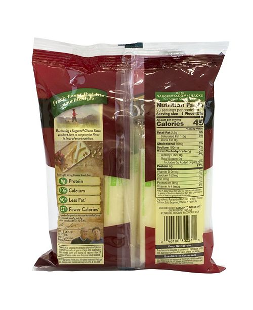 Sargento Light String Cheese, 28 Count & Reviews - Food ...