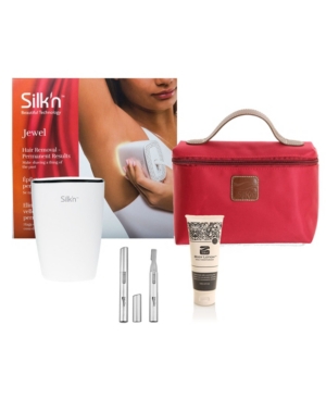Silk'n Skin'n Jewel Hair Removal Device Kit In White
