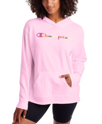 pink champion women's hoodie
