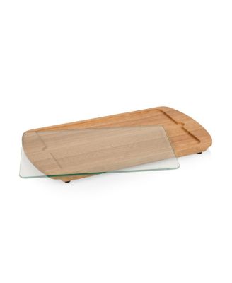 Picnic Time Toscana® by Billboard Glass Top Serving Tray