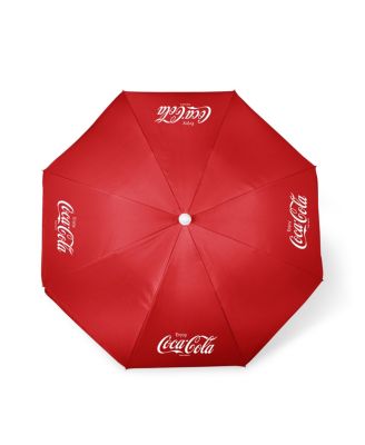 by Picnic Time Coca-Cola 5.5 Ft. Portable Beach Umbrella