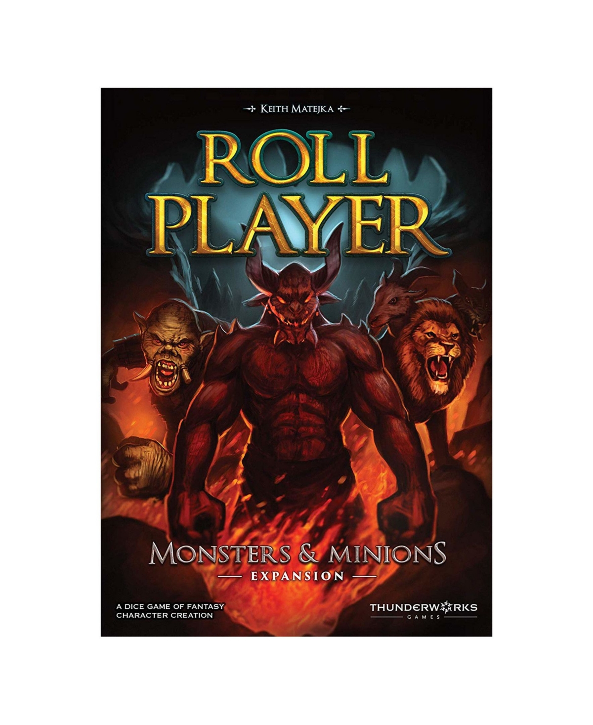 Masterpieces Puzzles Thunderworks Games Roll Player- Monsters Minions Roll Player Exp. In Multi