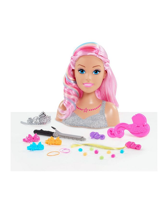 Barbie dreamtopia sales rainbow styling head