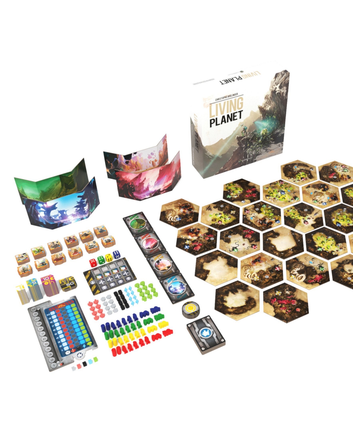Shop Masterpieces Puzzles Asmodee Editions Living Planet Strategy Board Game In Multi