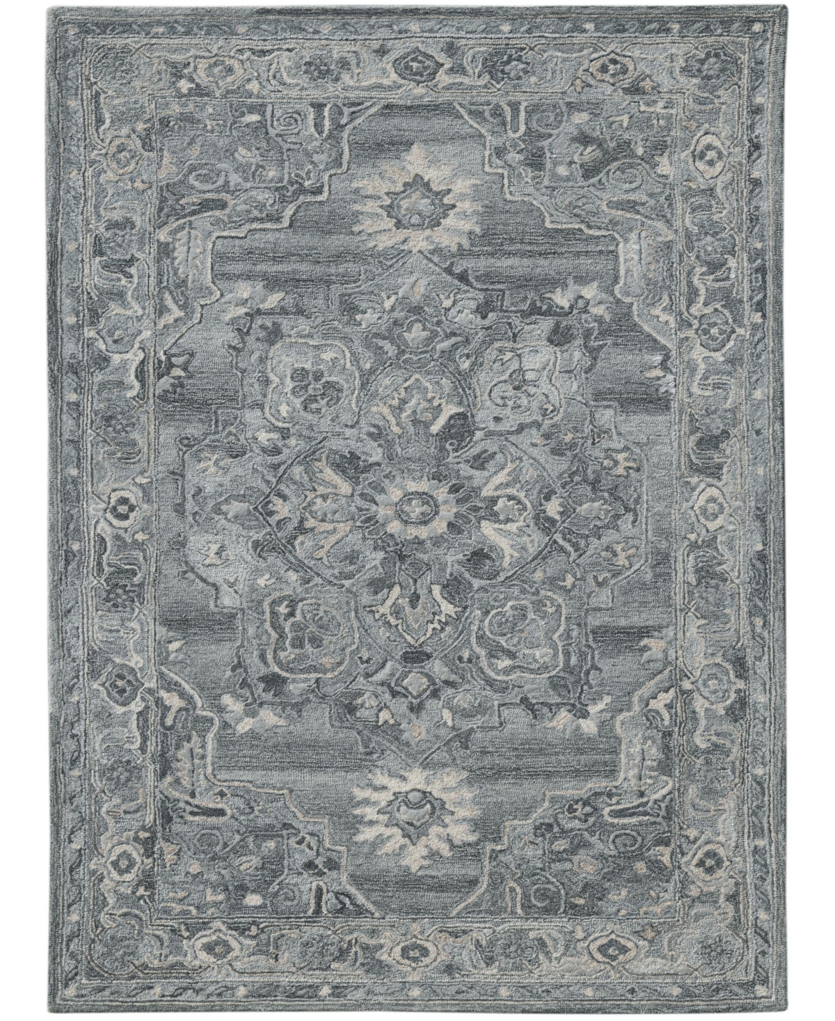Amer Rugs Vestige Ves-7 Gray 5' x 7'6in Area Rug - Gray