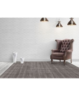 Laurel LAU-5 Charcoal 7'6" x 9'6" Area Rug