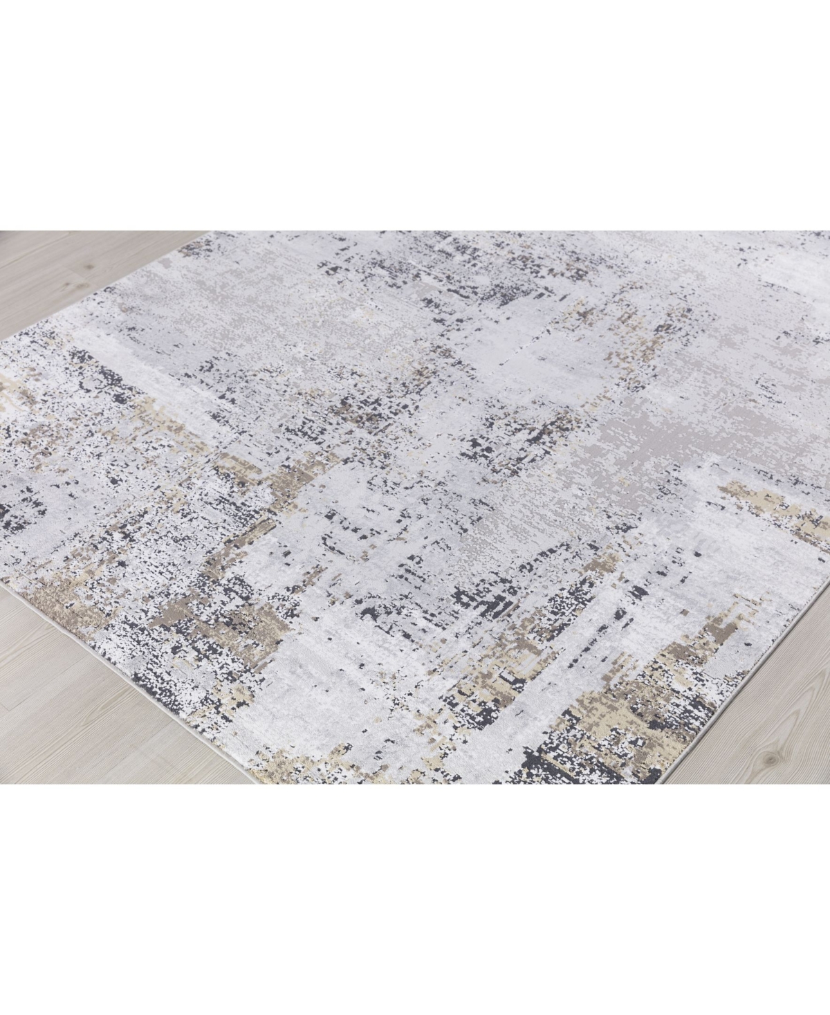 Amer Rugs Hamilton Ham-5 Gold Area Rug -Gold