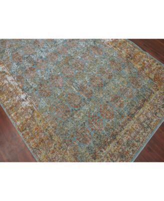 CLOSEOUT! Eternal ETE-15 Turquoise Rug