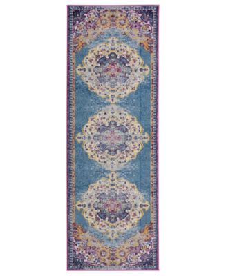 Amer Rugs CLOSEOUT! Manhattan MAN-3 Blue 2'6