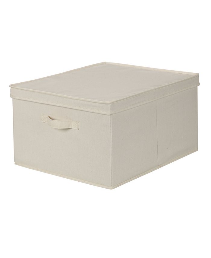 Household Essentials Storage Box with Lid Macy's