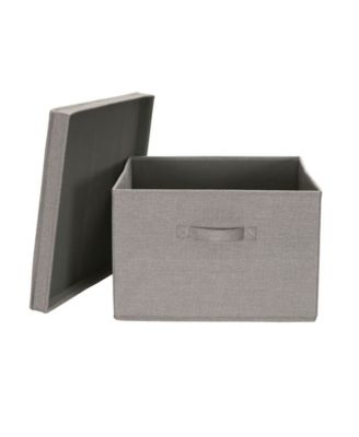 Household Essential Jumbo Fabric Storage Bins 2 Pack