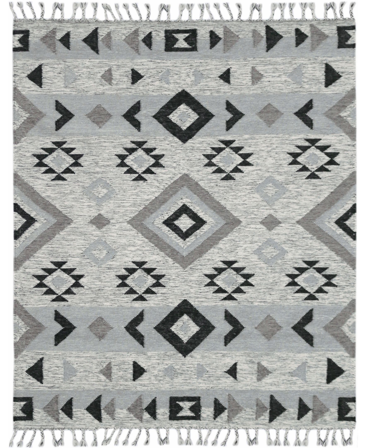 Amer Rugs Artifacts Ari-3 Silver 5' x 8' Area Rug - Silver