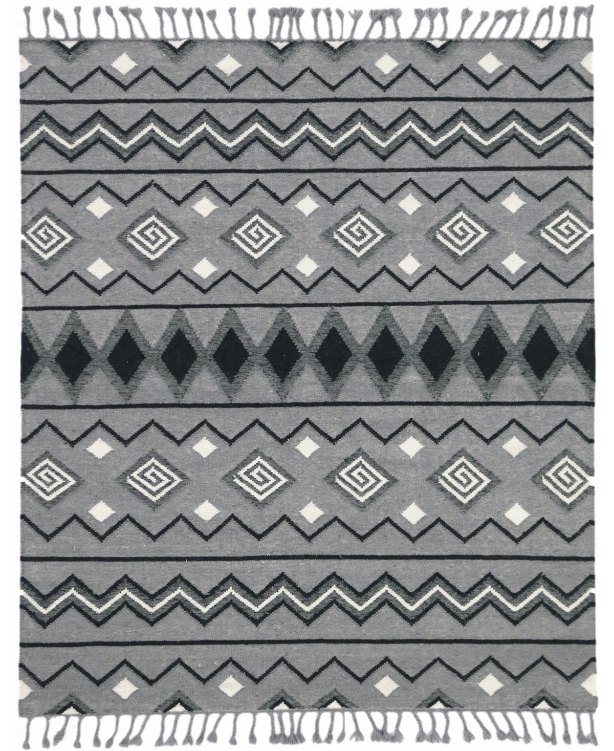 Amer Rugs Artifacts Ari-2 Gray 5' x 8' Area Rug - Gray