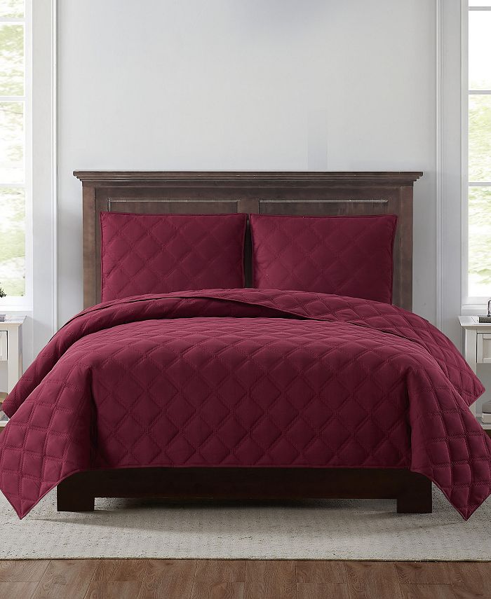 Truly Soft Everyday 3D Puff Twin XL Quilt Set & Reviews Quilts