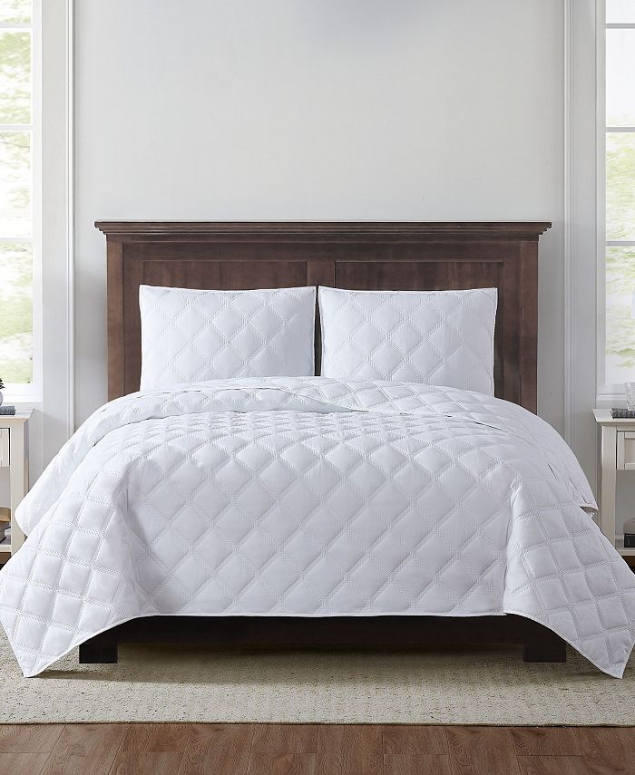 Truly Soft Everyday 3D Puff Twin XL Quilt Set & Reviews Quilts