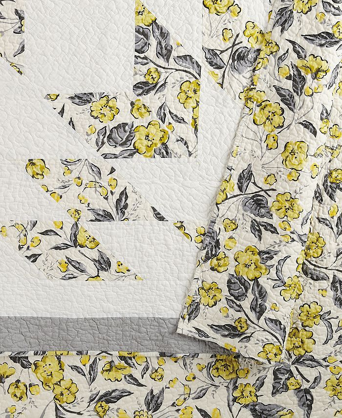 Vera Bradley Hummingbird Blooms Star King Quilt Macy's