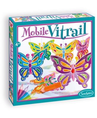 SentoSphere Usa Mobile Vitrail - Crystal Butterflies