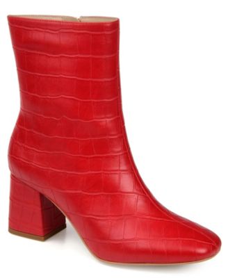 red booties macys