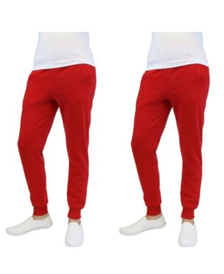 Men's 2-Packs Slim-Fit Fleece Jogger Sweatpants