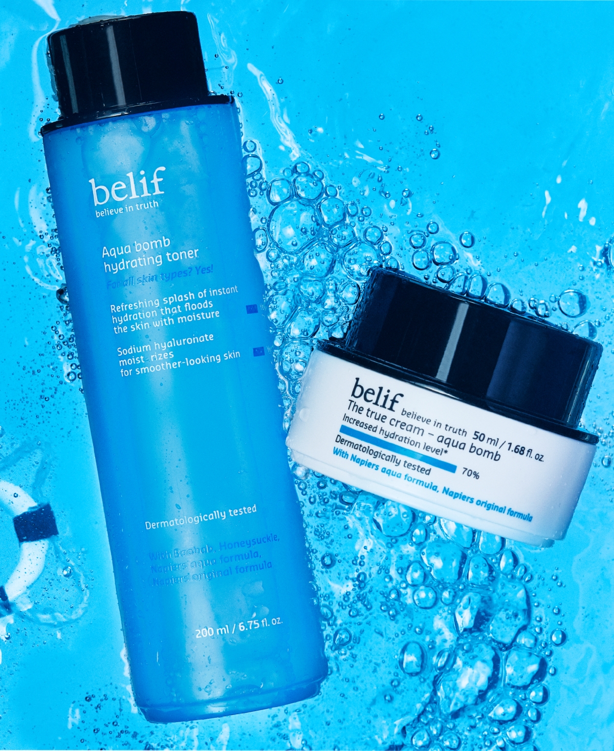 Belif Aqua Bomb Hydrating Toner With Hyaluronic Acid 6.75 oz/ 200 ml