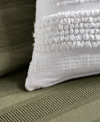 Textured Stripe Decorative Pillow, 20" x 20"