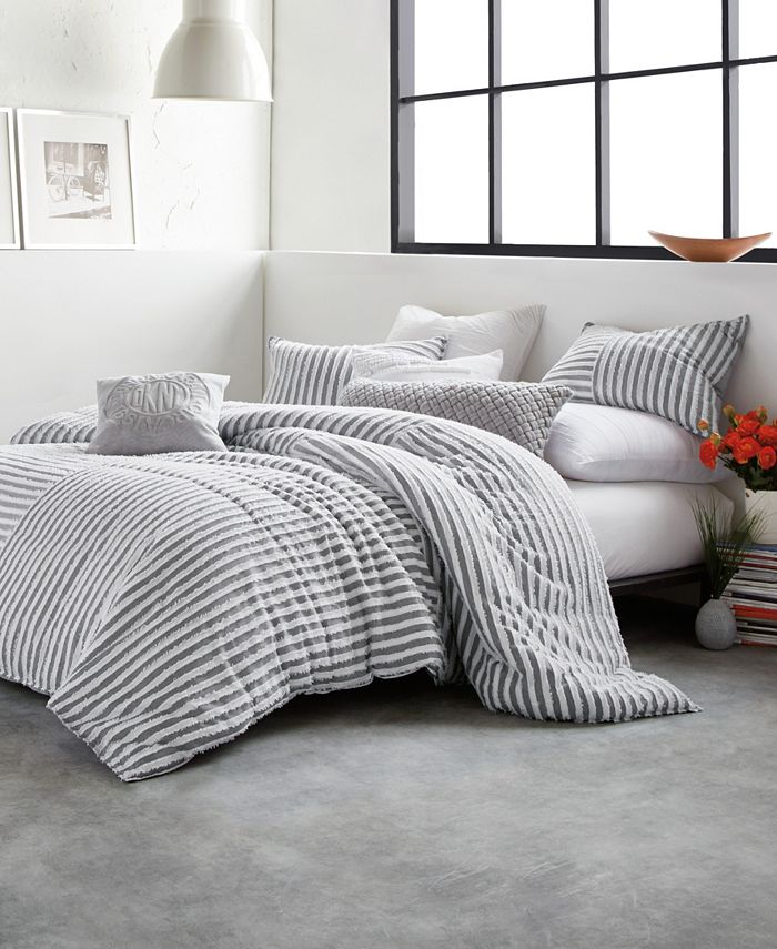 DKNY Clipped Squared King Comforter Mini Set Macy's