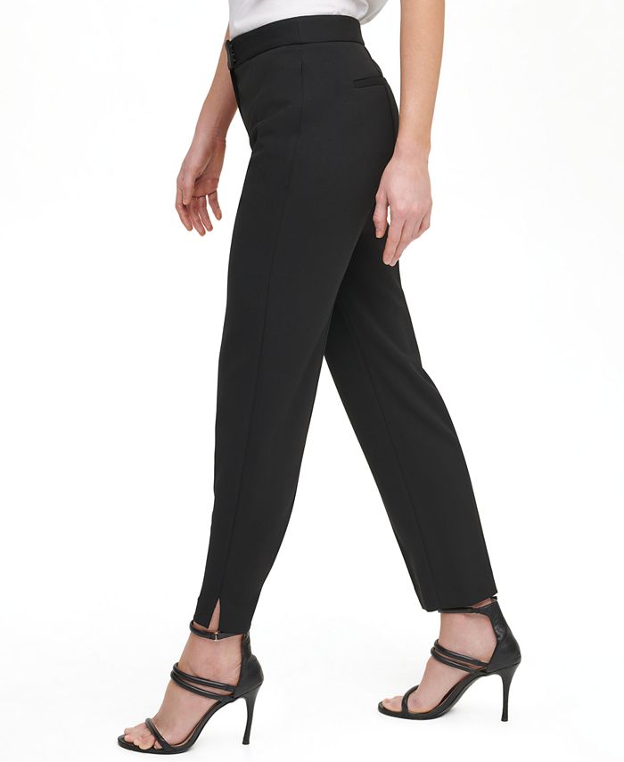 DKNY Essential Slim Leg Ankle Pants Macy's