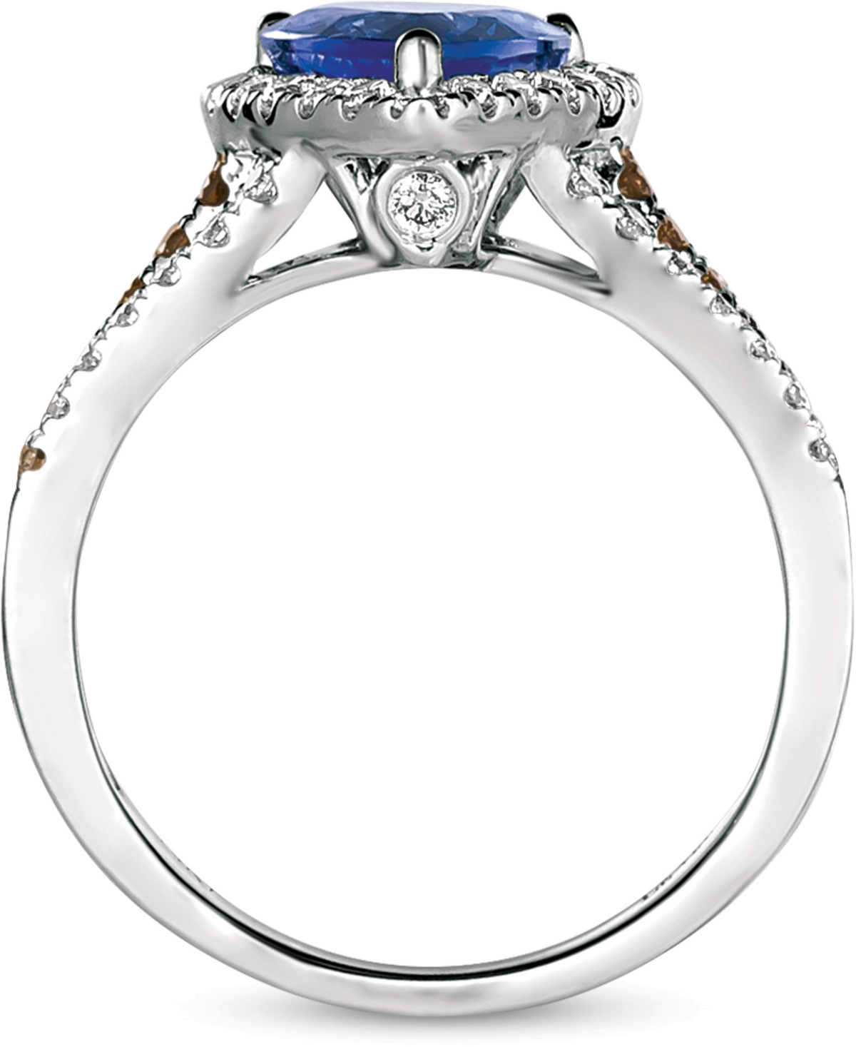 Le Vian Blueberry Tanzanite (2 Ct. T.w.) & Diamond (5/8 Ct. T.w.) Ring In 14k White Gold (also Available In  In Silver