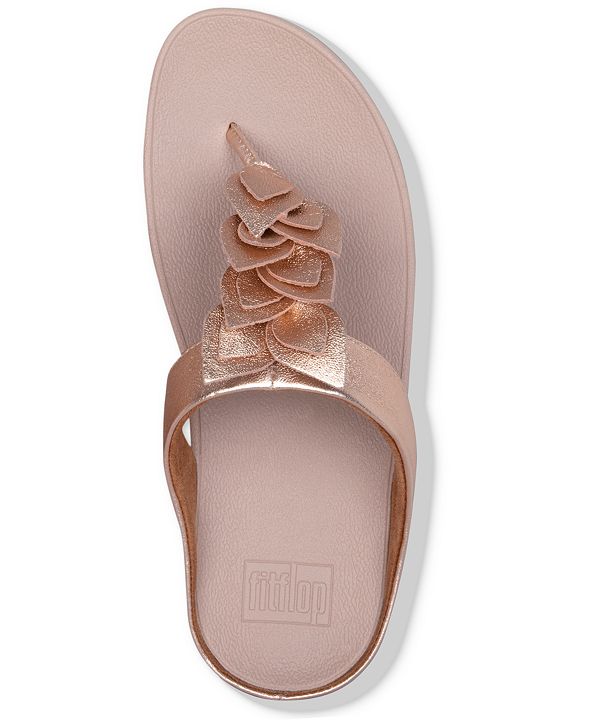 fitflop fino blossom toe thong
