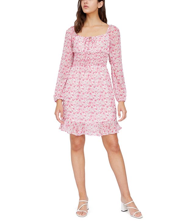 lucy paris smocked floral dress
